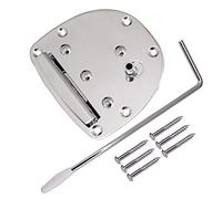 Qwertfeet Un Set di Ponte Chitarra Stile Jazzmaster Fai da te Tipo Chitarra Tremolo Accessori per Chitarra