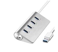 Qwertfeet USB 3.0 HUB 4 Porte 5Gbps Adattatore di Alimentazione Ad Alta Velocità Hub USB 2.0 Splitter USB per Laptop Adapter Computer Accessori