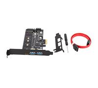 Qwertfeet USB3.0 e Type-C M.2 PCIe Adattatore M2 SSD B Chiave a PCI-E Controller Converter Riser Card per 2280 2260 2242 2230 NGFF