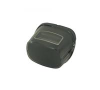 QWERTV fanale posteriore per moto, freno e stop, luce targa per | Luce posteriore a LED cromata da 12 V per moto, freno e stop, luce targa per Dyna per Touring per Softail per Sportster 1200