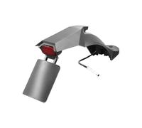 QWERTV fanale posteriore per Xiaomi M365 1s Pro 2 con supporto | Kit parafango posteriore modificato per Xiaomi M365 1s Pro 2 con supporto per fanale posteriore grande regolabile