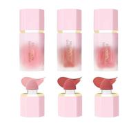 Qwesure Xixi Nourishing Rouge Gel Face Nourishing Flower Gel Natural Look Dewy Liquid Blush Lightweight, Breatable, Long-Lasting, Smudge-Proof Blush Liquid Rouge Multi-Purpose Stick