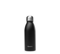 QWETCH - Borraccia One Inox Ultra Leggera - Nero 500ml - Bottiglia a Singola Parete - Ermetica, Senza BPA & Riutilizzabile - Borraccia in acciaio per l’uso quotidiano, non isotermica