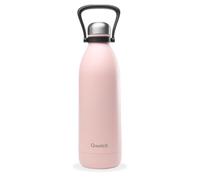 Qwetch - Borraccia Termica 1,5L in Acciaio Inox Rosa - 48h Freddo, 16h Caldo - Impermeabile, Senza BPA & Riutilizzabile - Bottiglia Termica con Manico per Sport, Escursioni, Ufficio, Campeggio