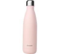 Qwetch - Borraccia Termica 500 ml in Acciaio Inox Rosa Pastello Originals - 24h Freddo, 12h Caldo - Ermetica, Senza BPA & Riutilizzabile - Bottiglia Termica per Sport, Ufficio, Viaggi, Escursioni