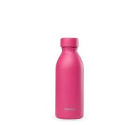 Qwetch Icon - Thermos da 500 ml, colore magenta, design compatto ed elegante, in acciaio inox riciclato, freddo per 24 ore e caldo per 12 ore, impermeabile