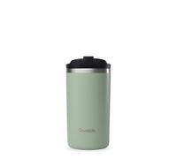 QWETCH - Travel Mug Tazza Termica Inox 350ml Verde Lime - Thermos Caffè & Tè - 6H Caldo / 12H Freddo - Mug Isotermico Senza BPA - Tazza da Viaggio a Tenuta Stagna