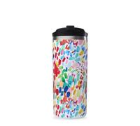 QWETCH - Travel Mug Tazza Termica Inox 470ml Arty - Thermos Caffè & Tè - 6H Caldo / 12H Freddo - Mug Isotermico Senza BPA - Tazza da Viaggio a Tenuta Stagna