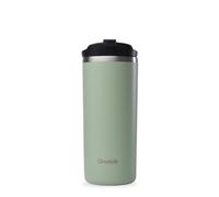 QWETCH - Travel Mug Tazza Termica Inox 470ml Verde Lime - Thermos Caffè & Tè - 6H Caldo / 12H Freddo - Mug Isotermico Senza BPA - Tazza da Viaggio a Tenuta Stagna