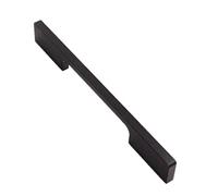QWFVHJ Maniglie for porte di ferramenta for mobili, maniglie lunghe for, pomelli in alluminio for guardaroba, credenza, cucina, cassettiera, 1 pezzo/centro foro 224 mm(Hole Center 224Mm)