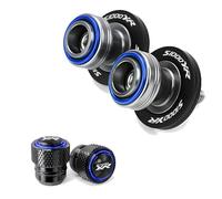 QWLMST Viti Accessori per Cavalletto Sgancio Laterale del Forcellone della Motocicletta per BMW S1000XR S1000 XR S 1000 XR S 1000XR 2015-2024 2025 Bilanciere a Braccio oscillante-2PCS-Blue