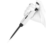QWORK® 0.5μl-10μl Pipetta micropipetta da laboratorio a canale singolo ad alta precisione regolabile