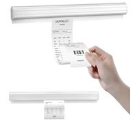 QWORK® 1 pezzo 30cm barra di supporto per il montaggio a parete in lega di alluminio, barra di fissaggio per catering, caffè, pub, bar