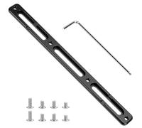 QWORK® 1 pezzo adattatore per portaborracci con tre slot - Supporto portaborraccia in alluminio, universale per bici da strada, MTB, BMX