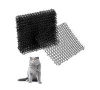 QWORK® 10 Pezzi Rete Anti Gatto - 34 x 41 cm - Rete Spinata per Respingere gli Animali