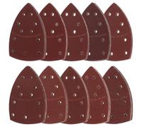 QWORK® 100 Pezzi Carta Vetrata di 11 Fori (152 * 105mm) per Levigatrice Multiple, Grane 40-600