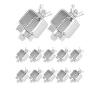 QWORK® 12 pezzi Morsetti per saldatura, morsetto a farfalla per saldatura, accessori per saldatura, utilizzati per la saldatura di lamiere e la riparazione della carrozzeria