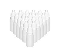 QWORK® 150 Pezzi Flaconi contagocce in plastica da 10 ml, Flaconi a goccia comprimibili portatili, Flaconi contagocce per campioni liquidi