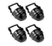 QWORK 2 paia di protezioni per il metatarso, in plastica, unisex, misura universale, protezioni per metatarso