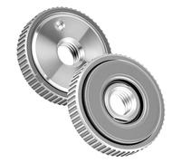QWORK® 2 pezzi dado di serraggio rapido 50MM per mola M14 - in acciaio di alta qualità