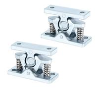QWORK® 2 pezzi fermaporta in lega di zinco per roulotte, barche, camper