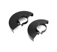 QWORK® 2 pezzi nero protezione per smerigliatrice angolare, protezione ruota smerigliatrice per smerigliatrice angolare 125 115, foro interno 42 mm