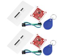 QWORK® 2 Pezzi PN532 NFC RFID V3 Modulo Kit, Reader/Lettore NFC e RFID con Supporto I2C, SPI e HSU