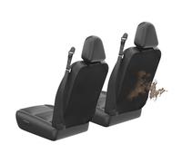 QWORK® 2 Pezzi Protezione Schienale Auto, 68x48 cm, Tessuto Oxford 420D, Impermeabile et Anti Sporcizia