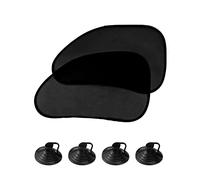 QWORK® 2 Pezzi Tendina Parasole Auto Con Ventosa, Parasole Auto, Blocca I Dannosi Raggi UV, Finestrino del sedile anteriore, 65cm x 38cm