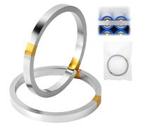 QWORK® 2 Rotoli 10M nastro nickel per batterie, 0,15 x 8 MM strisce di nichel per batterie