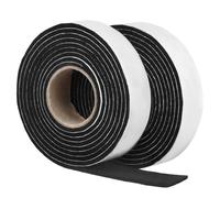 QWORK® 2 rotoli di nastro in feltro autoadesivo - larghezza 22 mm, spessore 3 mm, lunghezza 2 m - strisce di feltro per la protezione del pavimento e per gli appassionati del fai da te