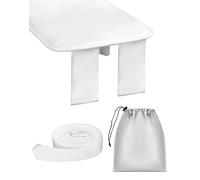QWORK® 20 cm unisci materassi, collega ed espandi facilmente il letto, bianco