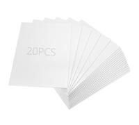 QWORK® 20 pezzi pannelli in schiuma, A3 pannelli schiuma dura 5 mm spessore, per dipingere, modellismo, pubblicità