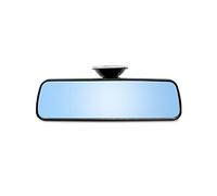 QWORK® 200 x 60 mm Specchietto Retrovisore Auto Con Forte Ventosa, Specchietto Retrovisore Interno antiriflesso Girevole a 360° per auto camion SUV