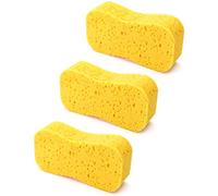 QWORK® 3 Pezzi Spugna Lavaggio Auto, Spugne Per Pulizia, Spugna Auto, Super Assorbenti, 23 * 11 * 4.5cm