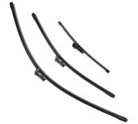 QWORK® 3 Pezzi tergicristalli anteriore + posteriore auto 650mm/450mm/275mm, compatibile con VW Golf VII 2012-2020