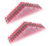 QWORK® 300 Pezzi connettori filo saldati, 22-18 AWG connettori a tenuta rossa impermeabili, per moto auto