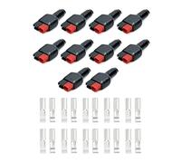 QWORK® 30A Connettori power-pole, connettore di alimentazione modulare per scollegamento rapido della batteria - 10 paia