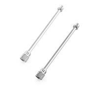 QWORK® 30cm Spruzzatore Airless Spruzzatore di Vernice Spray Gun Punta Estensione, Prolunga per pistole a spruzzo airless per raggiungere pavimenti & soffitti, 2pezzi