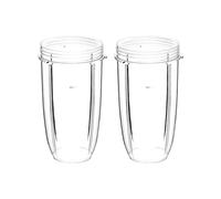 QWORK® 32OZ Tazze Ricambio Compatibili con NutriBullet 900W / 600W (Confezione da 2)