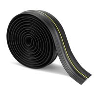 QWORK® 4.8M Guarnizione Soglia Porta Garage, Guarnizione Del Garage, Resistente Alle Intemperie