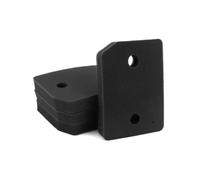 QWORK® 4 Filtri per Miele, 9164761, 207 x 157 x 30 mm, tappetino filtrante in spugna fine e grossa, compatibile con a diverse asciugatrici Miele