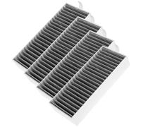 QWORK® 4 Pezzi Clean Air Filtro a Carbone Attivo Compatibile con Bosch HEZ9VRUD0, Siemens HZ9VRCR0, Neff Z821VR0, Gaggenau CA282111