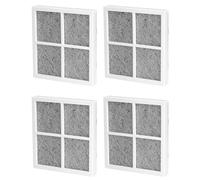 QWORK® 4 Pezzi Filtro Frigorifero Ricambio per Eliminare gli Odori, Compatibile con LG LT120F