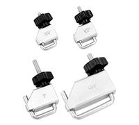 QWORK® 4 pezzi morsetti per tubi, set di morsetti per fluidi, per auto, camion, motocicli, macchine agricole