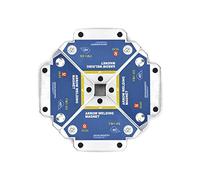 QWORK 4 pz supporto magnetico per saldatura 45° 90° 135° multi-angolo saldatura magnete posizionatore ausiliario strumento di localizzazione 28lbs / 12,5kg