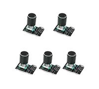 QWORK 5pcs KY-040 360 gradi Modulo encoder rotativo con tappo a manopola per Arduino