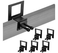 QWORK 6 pezzi cuneo materasso, arresto materasso antiscivolo e regolabile, per telai di metallo letto