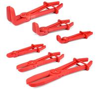 QWORK® 6 pezzi pinze per fascette stringitubo, pinza per fascette terze, angolari e flessibili