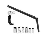 QWORK® 8 pz. Set di chiavi per dadi per maschi indipendenti, dimensioni 9-17 mm, con artiglio per l'utilizzo con la mano destra e sinistra